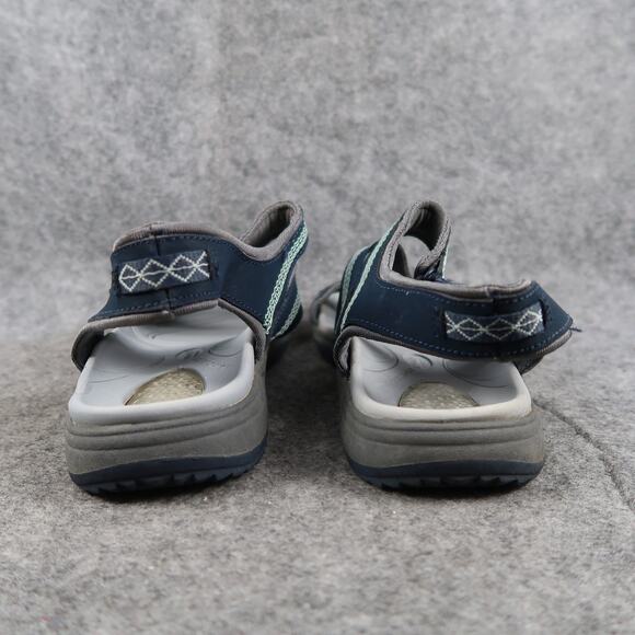 Dr Scholls Shoes Womens 8 Sandals Sport Comfort Dynomite Adjustable Strap Blue - Picture 6 of 11